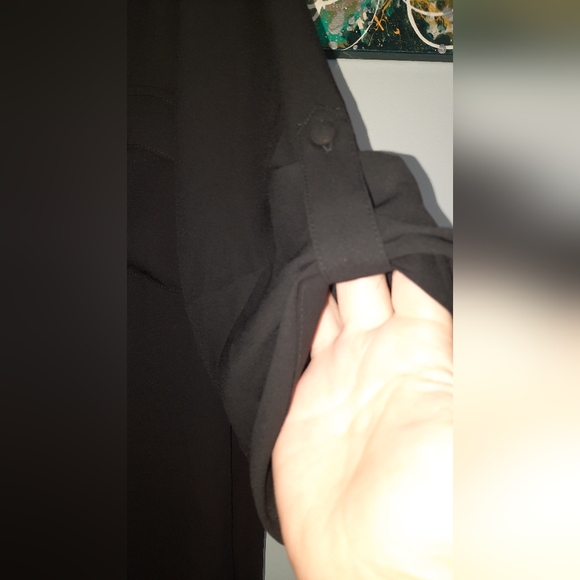 2 Torrid black blouses 1x and 2x - Picture 3 of 6